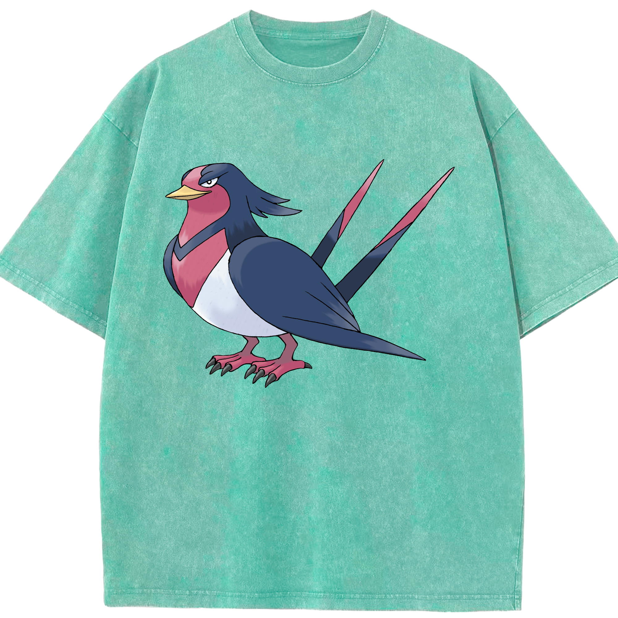 （画像用） ポケットモンスター Pokémon 綿100% ヴィンテージ風 半袖Tシャツ（フロントプリント）